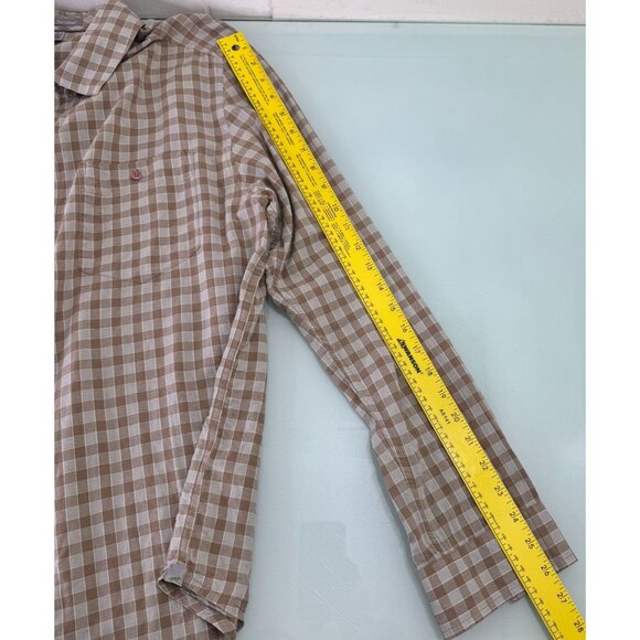 Horny Toad Shirt Mens Large L Long Sleeve Lightweight Organic Cotton Button Up - Picture 7 of 7